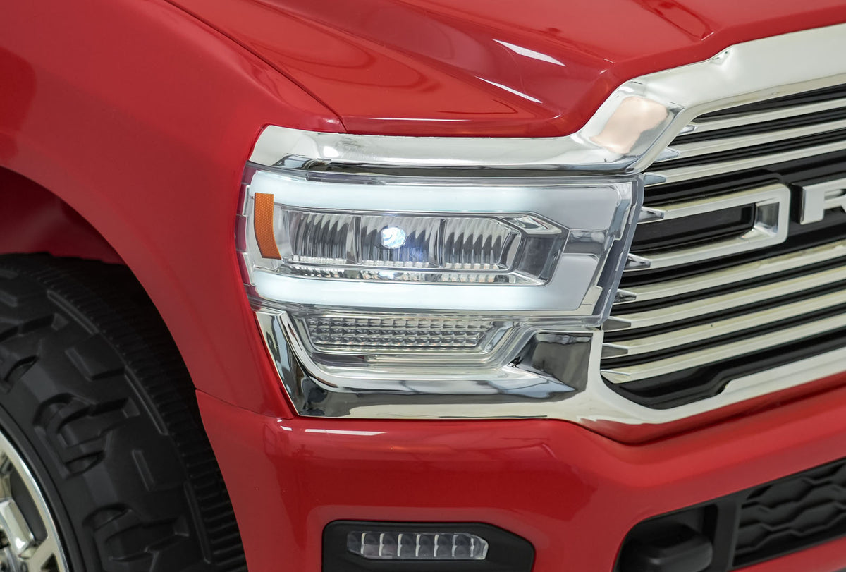 RAM 3500 Red Vehicle