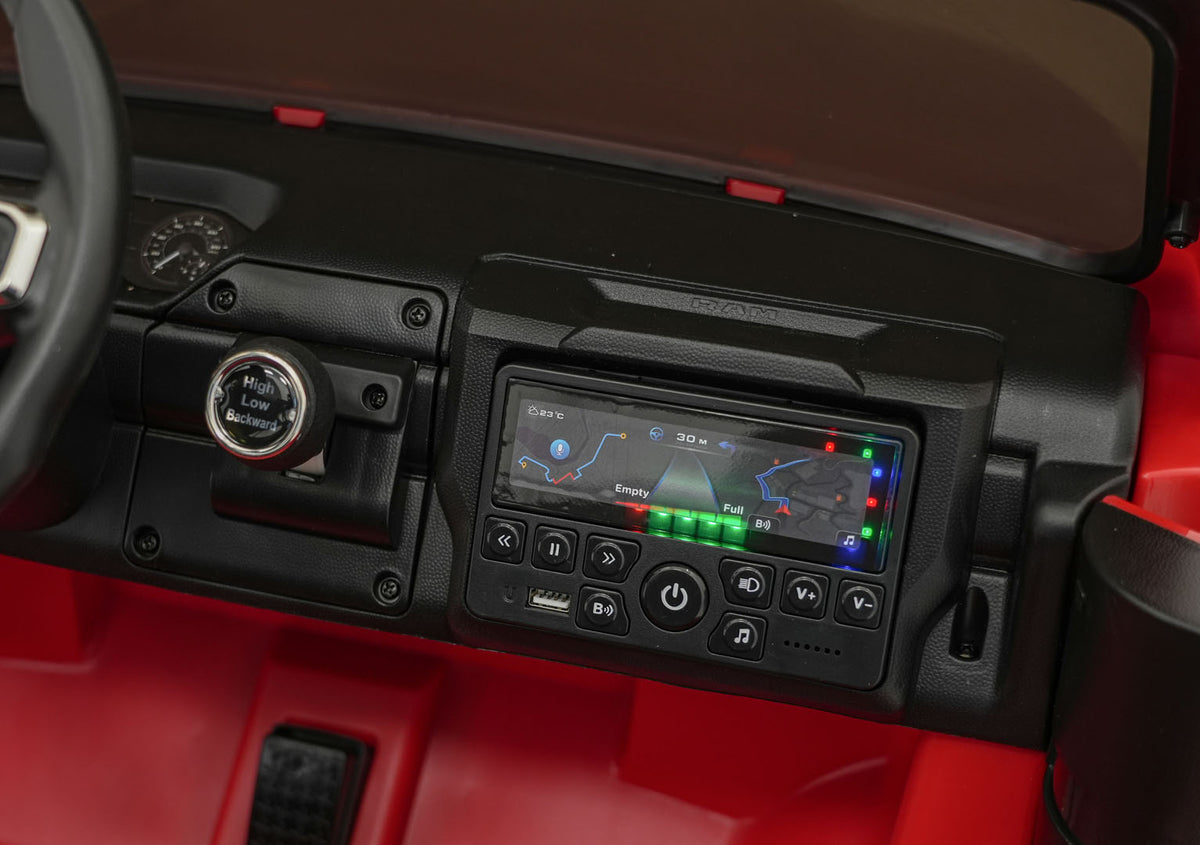 RAM 3500 Red Vehicle