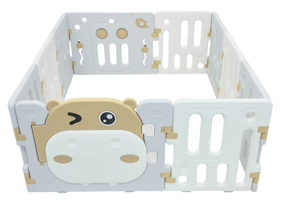 Hippo Modular Fence/Playpen Brown