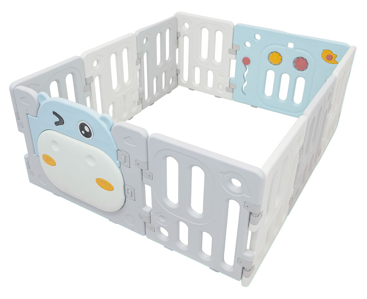 Hippo Modular Fence/Playpen Blue