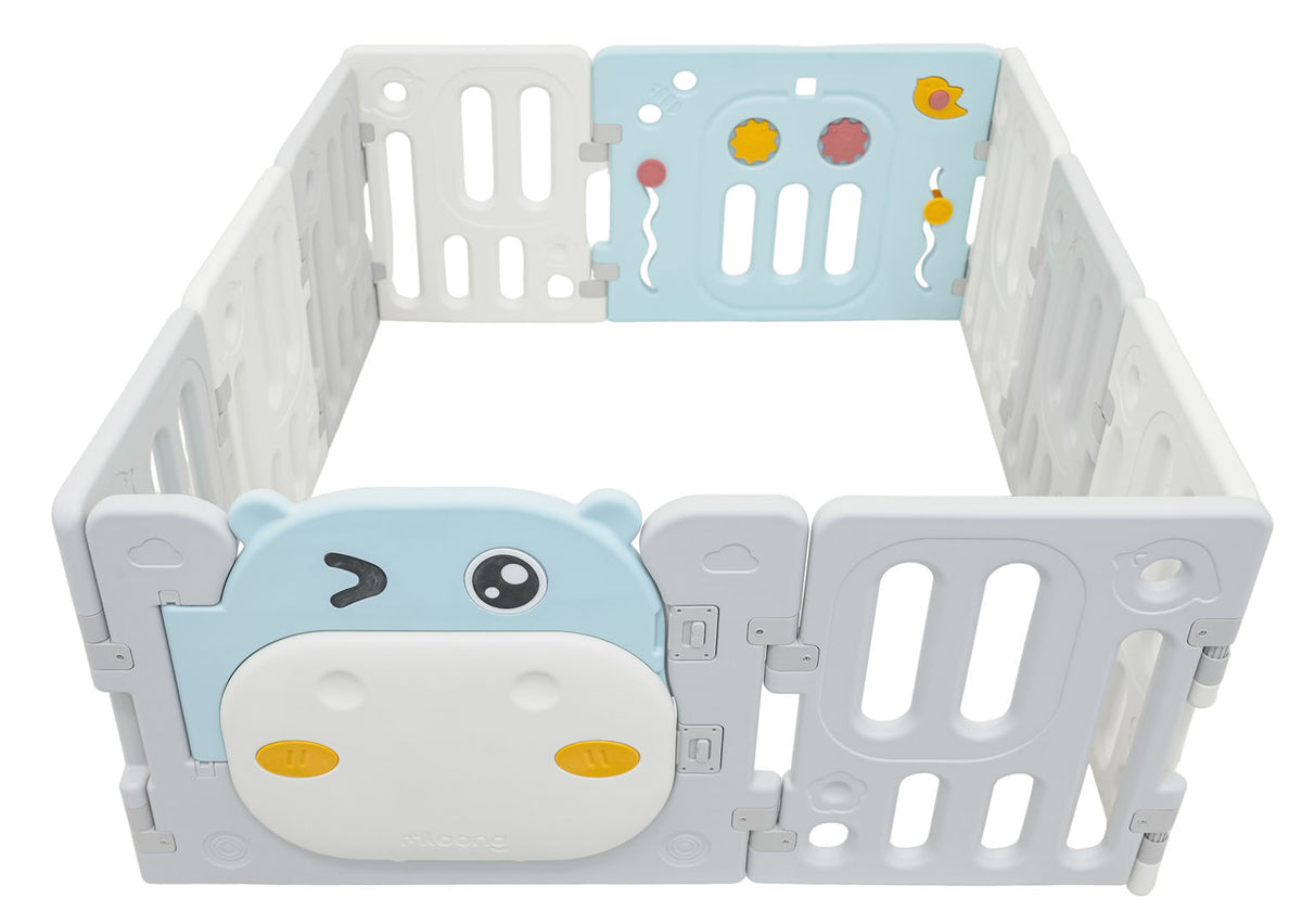 Hippo Modular Fence/Playpen Blue