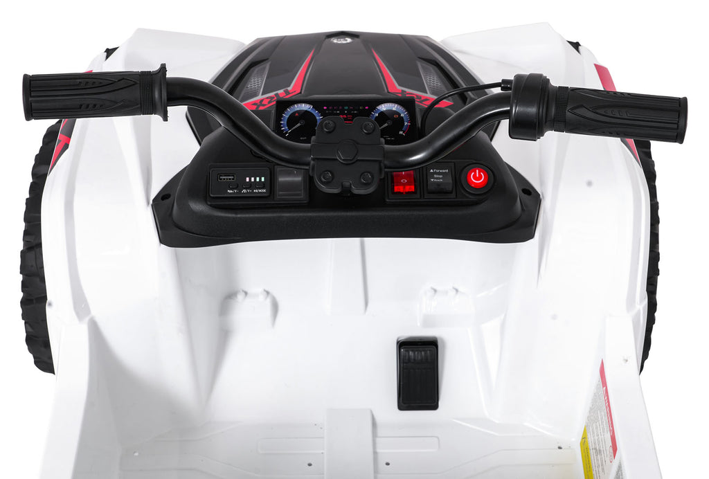 Quad Sport TX ATV White