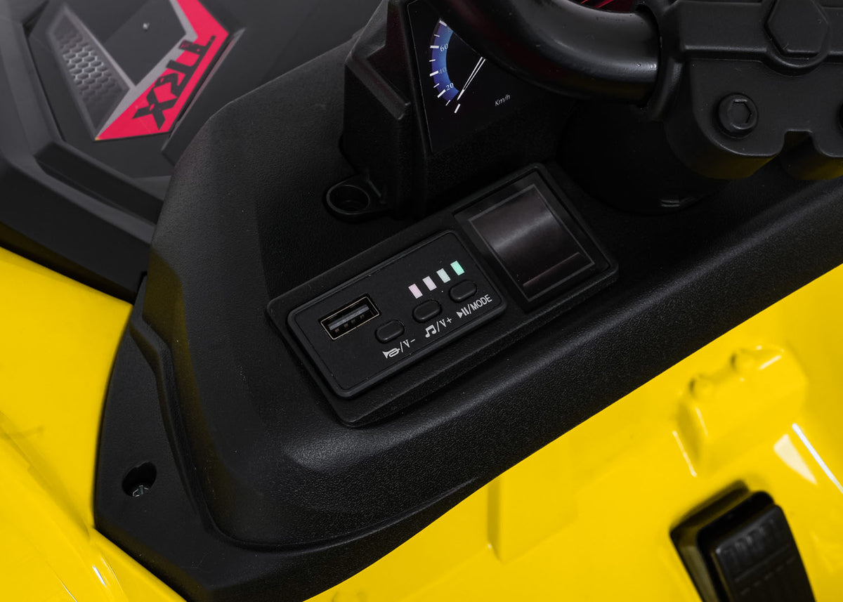 Quad Sport TX ATV Yellow