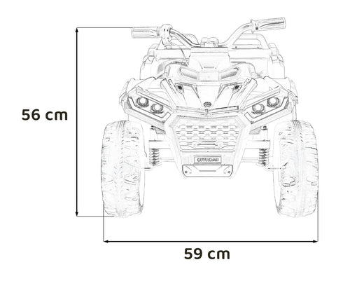 Quad Sport TX ATV Yellow