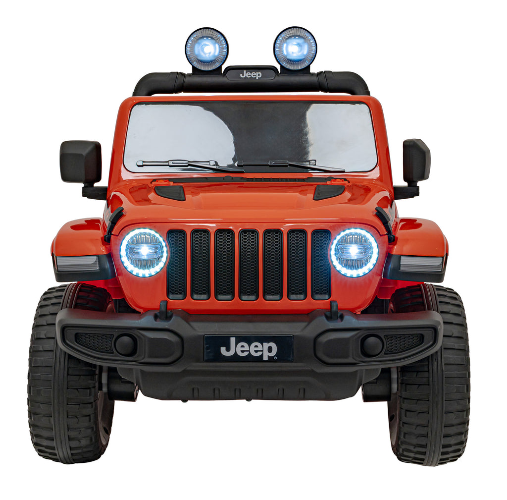 Elektrické autíčko Jeep Wrangler Rubicon oranžová
