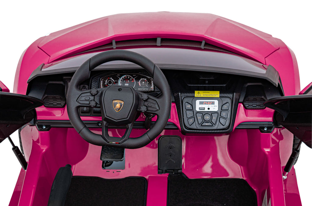 Elektrické autíčko Lamborghini Revuelto XL STRONG ružová