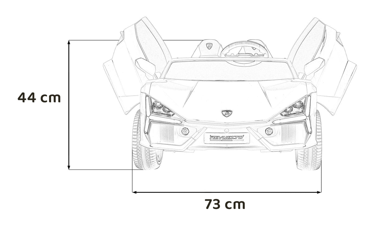 Vehicle Lamborghini Revuelto XL STRONG Yellow