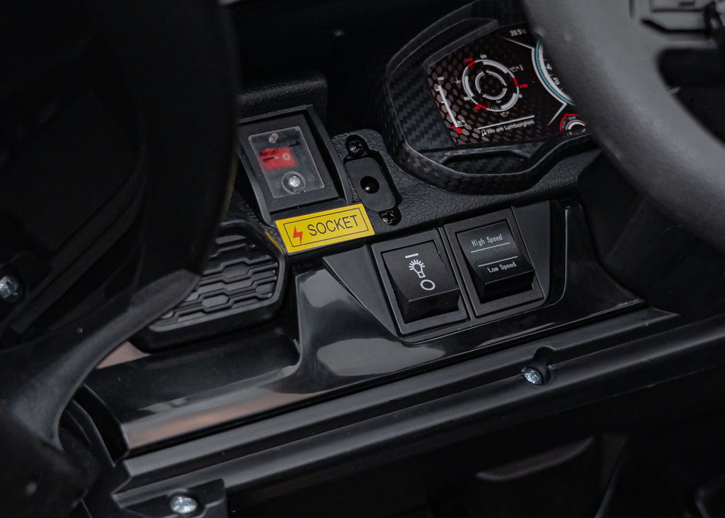 Elektrické autíčko Lamborghini Revuelto XL STRONG čierna