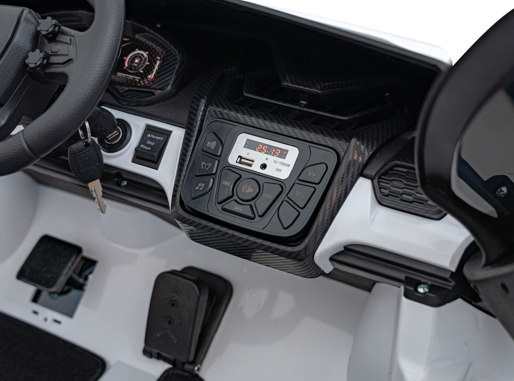 Elektrické autíčko Lamborghini Revuelto XL STRONG biela