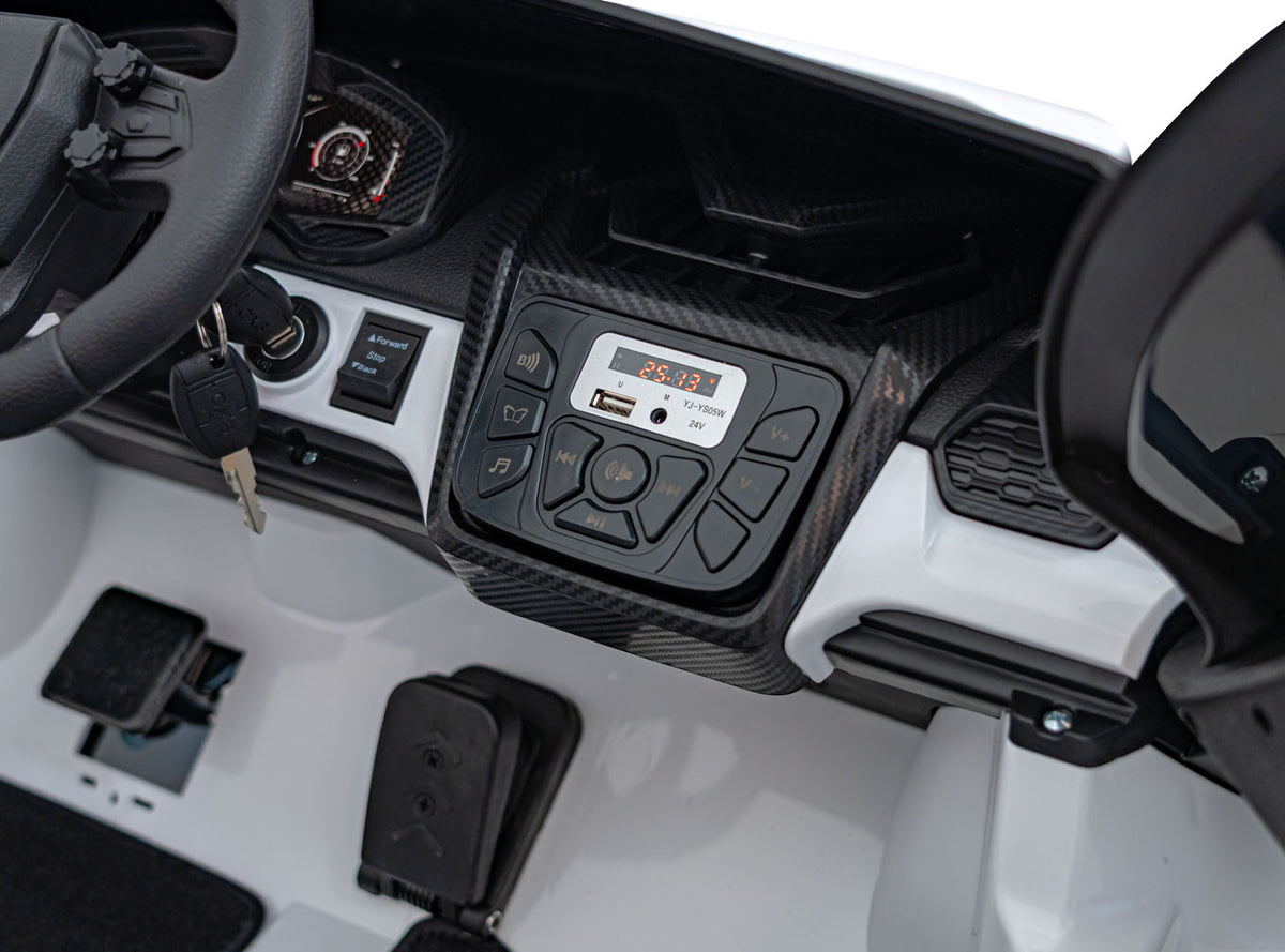 Elektrické autíčko Lamborghini Revuelto XL STRONG biela