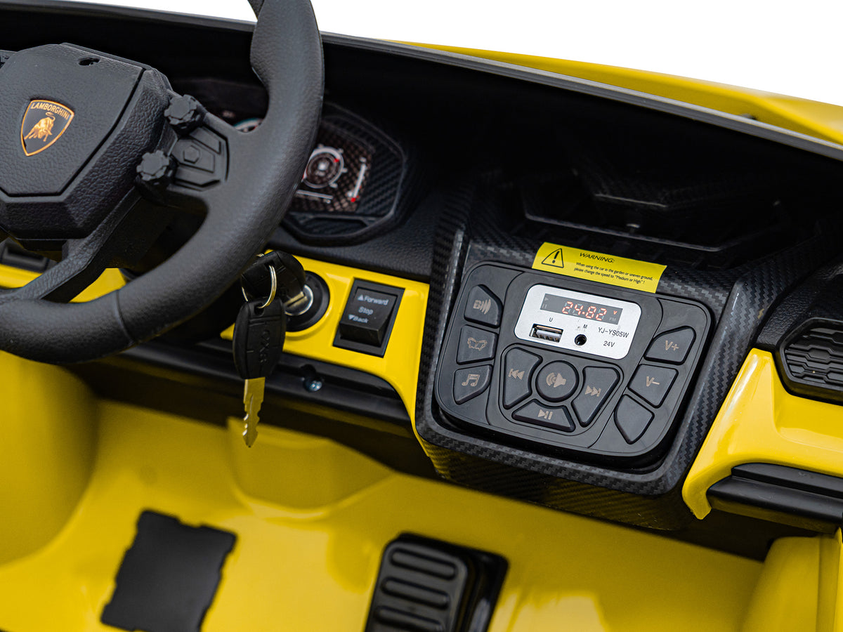 Lamborghini Revuelto XL Yellow vehicle