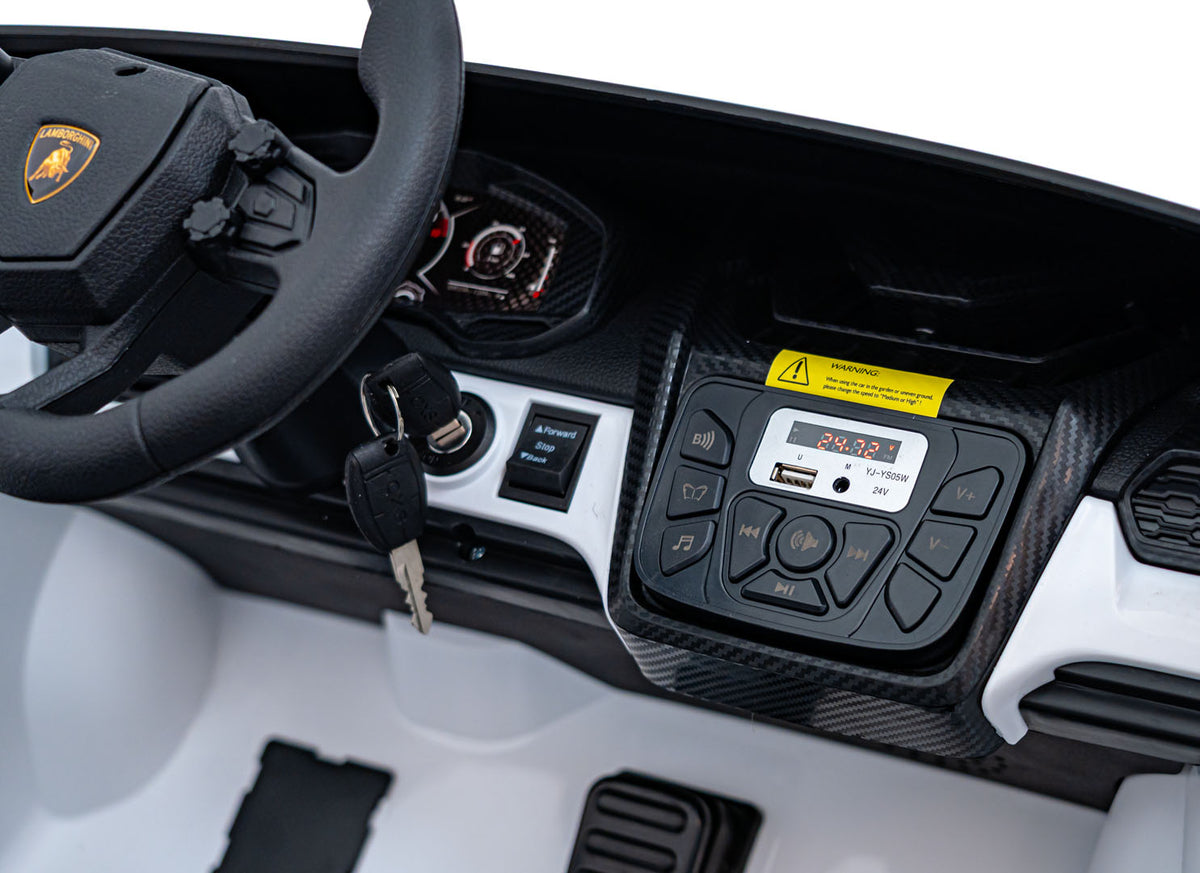 Lamborghini Revuelto XL White vehicle