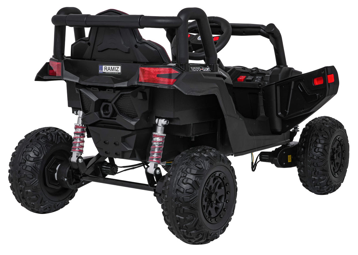 Elektrická buggy Madman UTV-MX 4 × 35 W – čierna