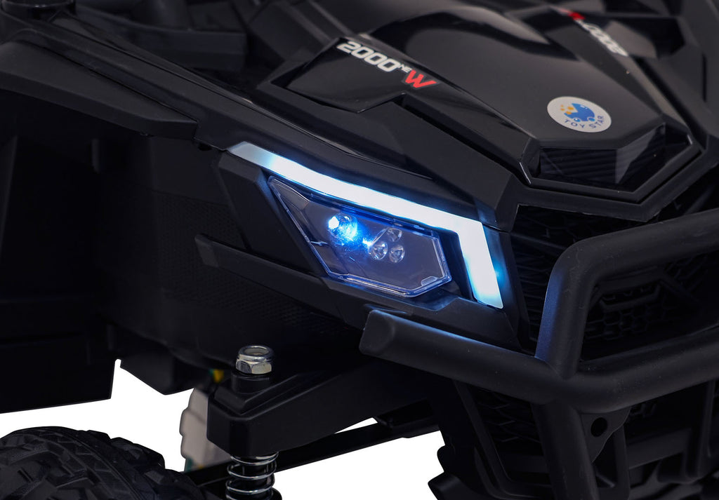 Elektrická buggy Madman UTV-MX 4 × 35 W – čierna