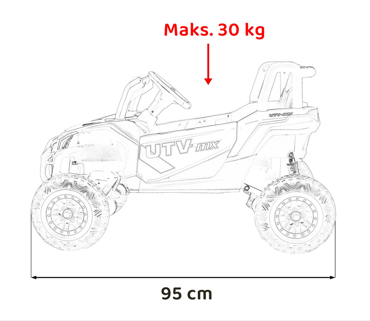 Madman UTV-MX Buggy Black