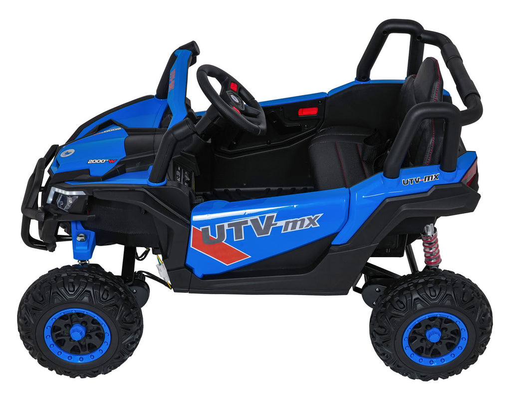 Elektrická buggy Madman UTV-MX 4 × 35 W – modrá