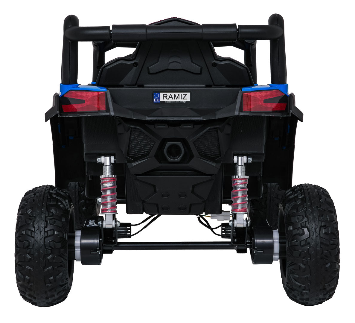 Elektrická buggy Madman UTV-MX 4 × 35 W – modrá