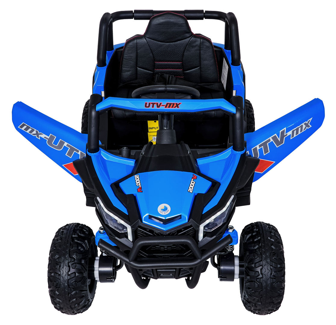 Elektrická buggy Madman UTV-MX 4 × 35 W – modrá