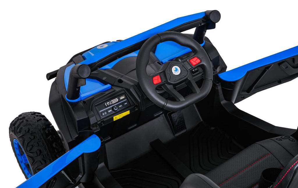 Elektrická buggy Madman UTV-MX 4 × 35 W – modrá