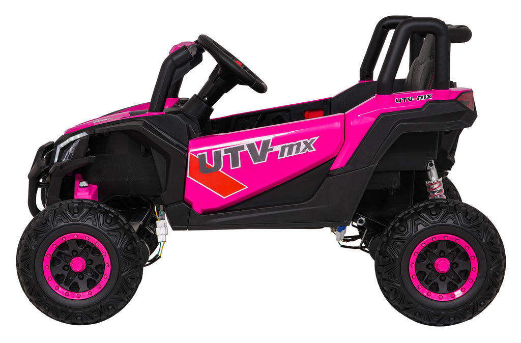 Elektrická buggy Madman UTV-MX 4 × 35 W – ružová