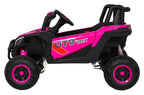 Elektrická buggy Madman UTV-MX 4 × 35 W – ružová