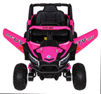 Elektrická buggy Madman UTV-MX 4 × 35 W – ružová