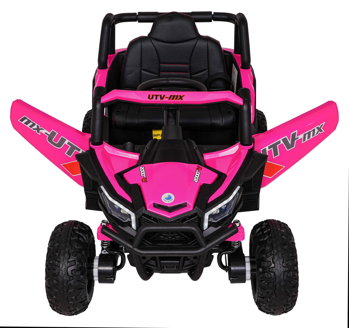 Elektrická buggy Madman UTV-MX 4 × 35 W – ružová