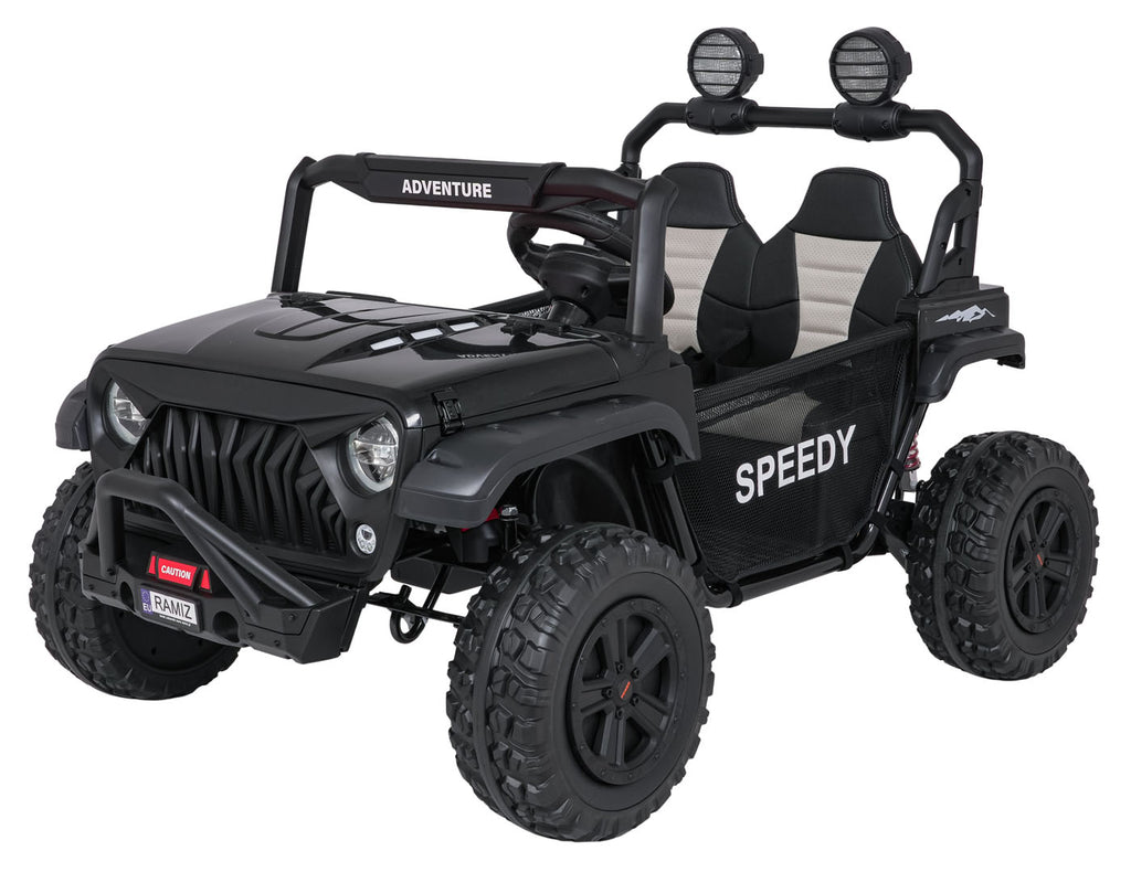 Elektrické autíčko PASSION 4x4 čierna Off-Road