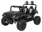 Elektrické autíčko PASSION 4x4 čierna Off-Road