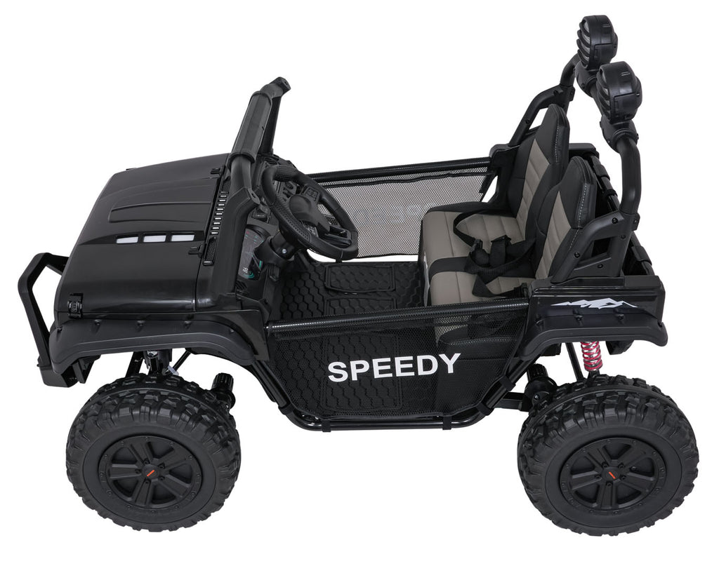 Elektrické autíčko PASSION 4x4 čierna Off-Road