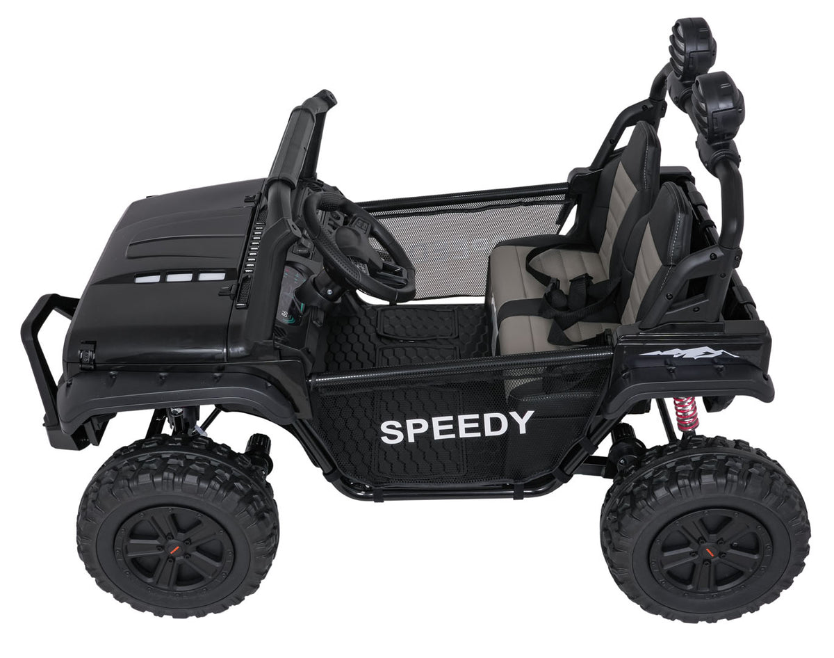 Elektrické autíčko PASSION 4x4 čierna Off-Road