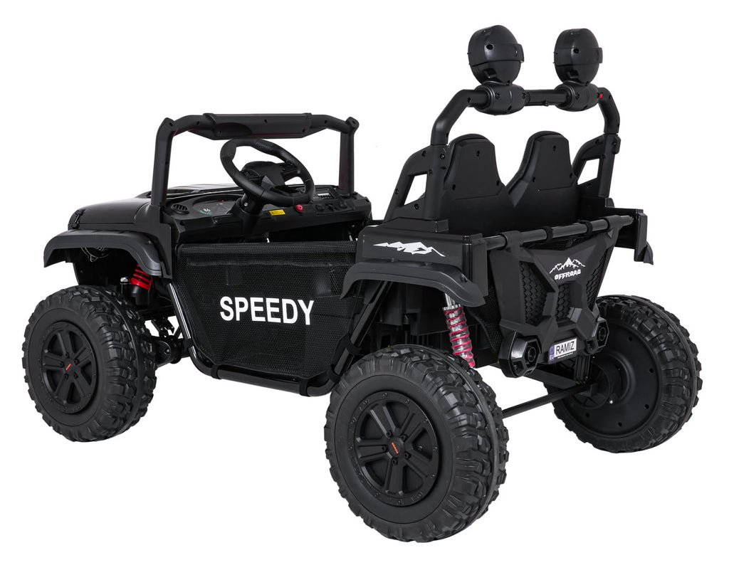 Elektrické autíčko PASSION 4x4 čierna Off-Road