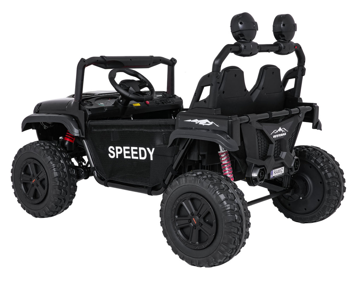 Elektrické autíčko PASSION 4x4 čierna Off-Road