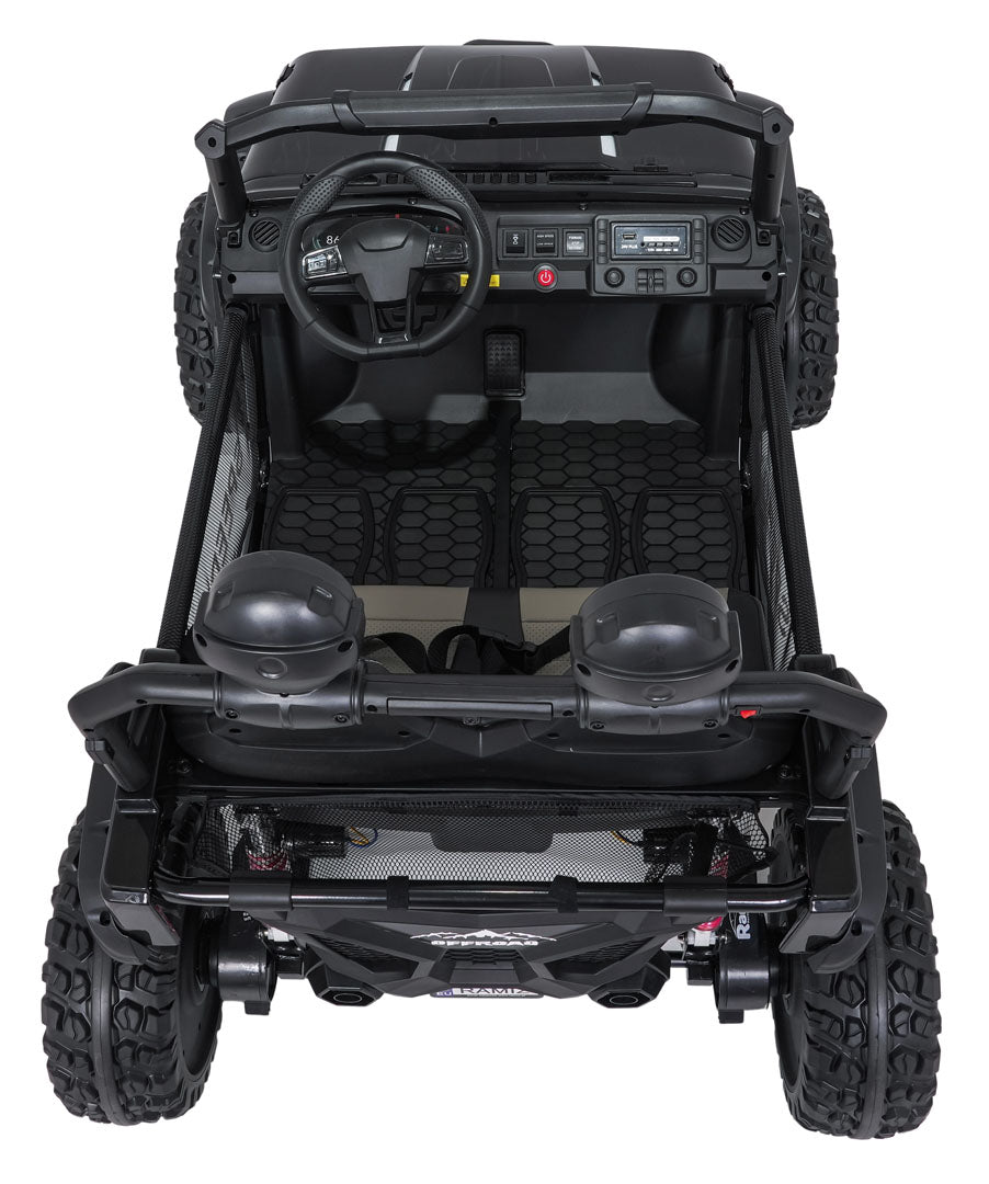 Elektrické autíčko PASSION 4x4 čierna Off-Road