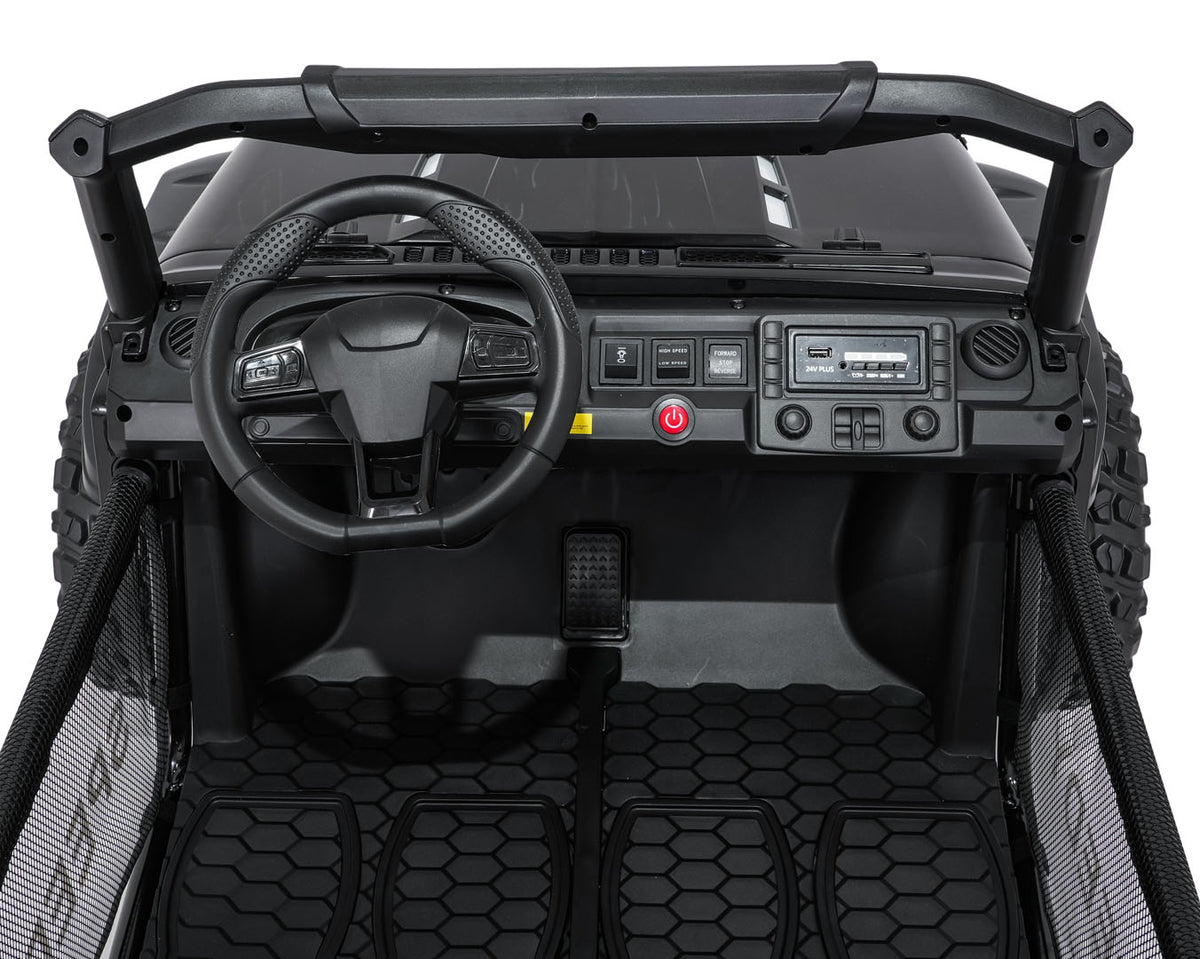 Elektrické autíčko PASSION 4x4 čierna Off-Road