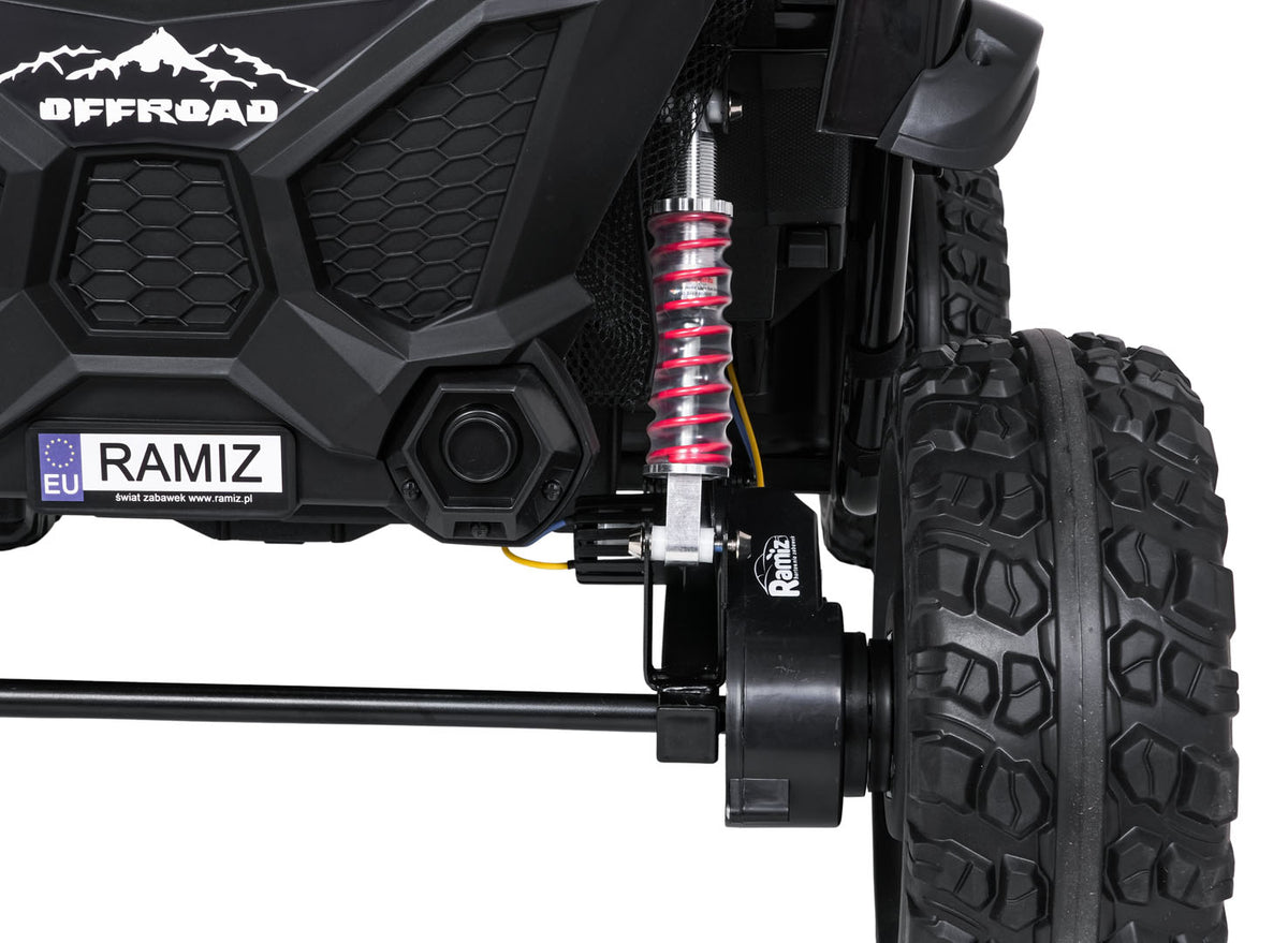 Elektrické autíčko PASSION 4x4 čierna Off-Road