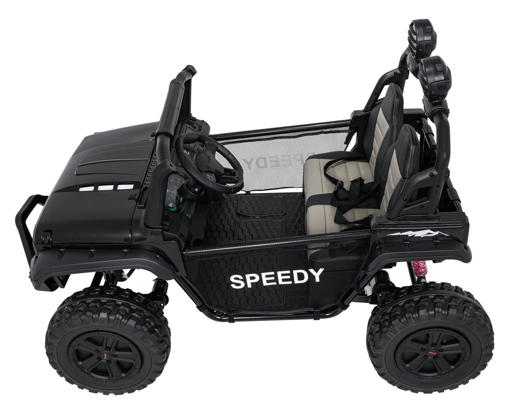 Elektrické autíčko PASSION 4x4 čierna Off-Road