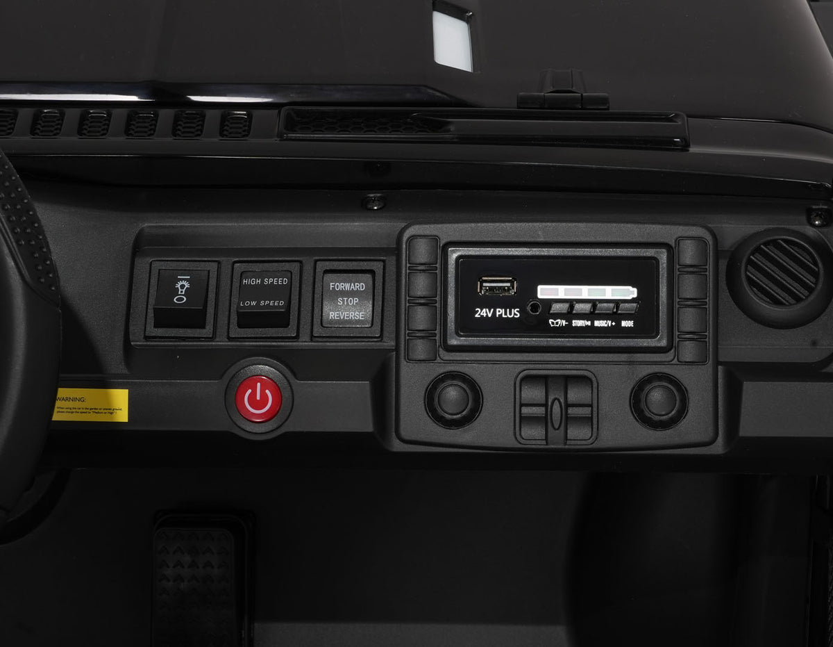 Elektrické autíčko PASSION 4x4 čierna Off-Road