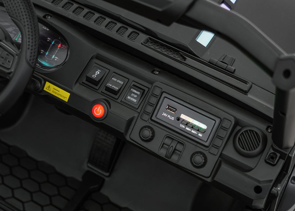 Elektrické autíčko PASSION 4x4 čierna Off-Road