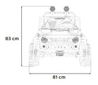 Elektrické autíčko PASSION 4x4 čierna Off-Road