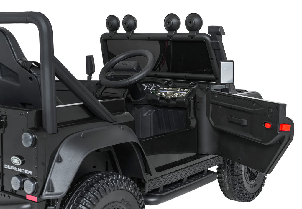 Elektrické autíčko Land Rover Defender 110 SVX Concept čierna