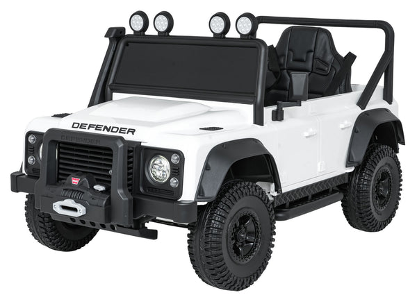 Elektrické autíčko Land Rover Defender 110 SVX Concept 24 V – biele