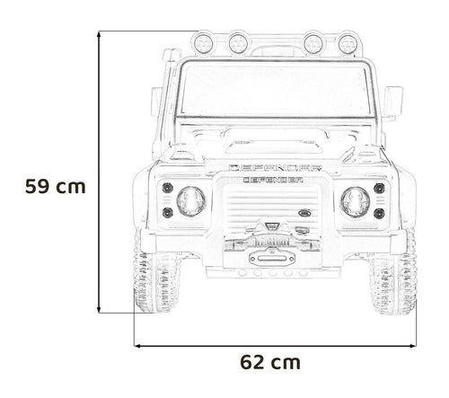 Land Rover Defender 110 SVX Concept White