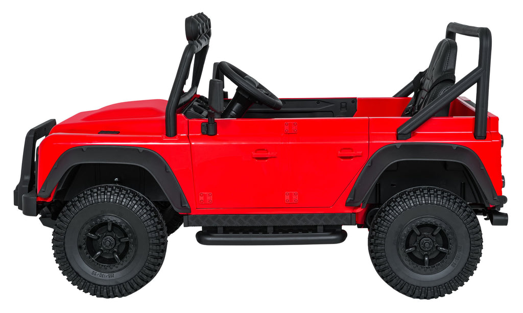 Elektrické autíčko Land Rover Defender 110 SVX Concept červená