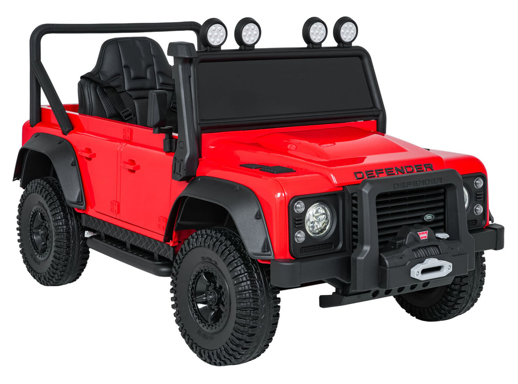 Land Rover Defender 110 SVX Concept Red