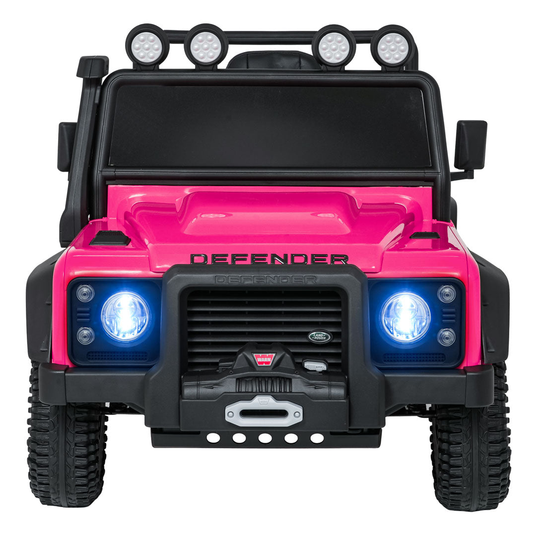 Elektrické autíčko Land Rover Defender 110 SVX Concept ružová