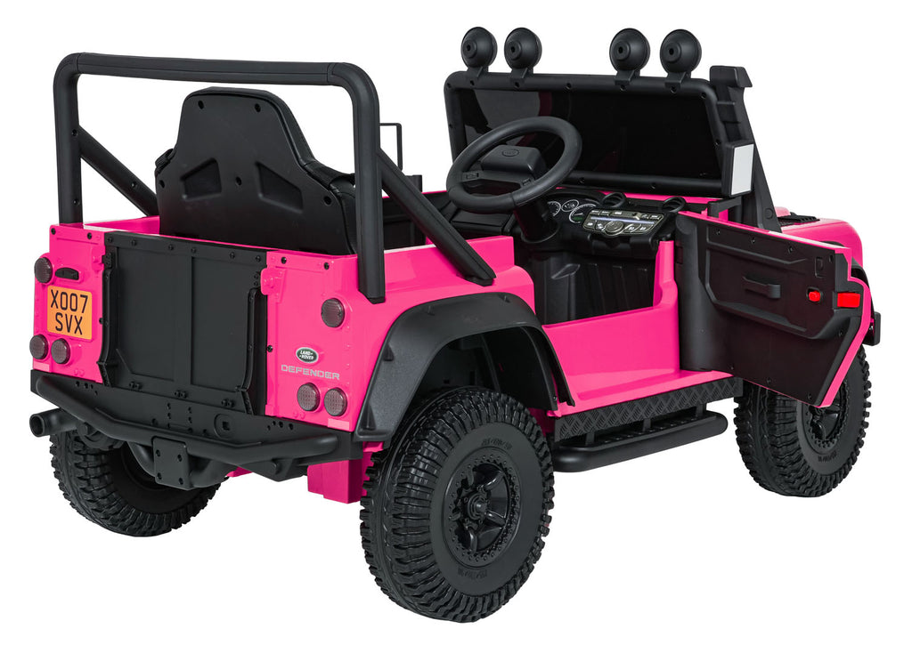 Elektrické autíčko Land Rover Defender 110 SVX Concept ružová
