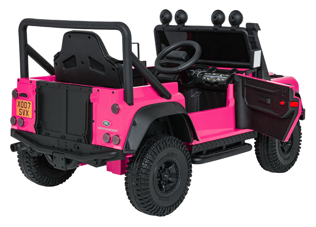 Elektrické autíčko Land Rover Defender 110 SVX Concept ružová