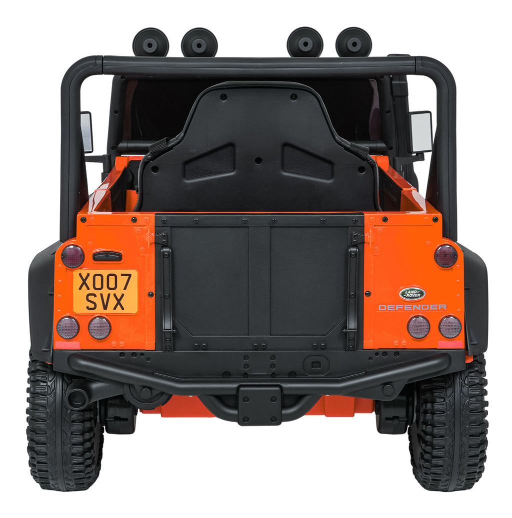 Elektrické autíčko Land Rover Defender 110 SVX Concept oranžová