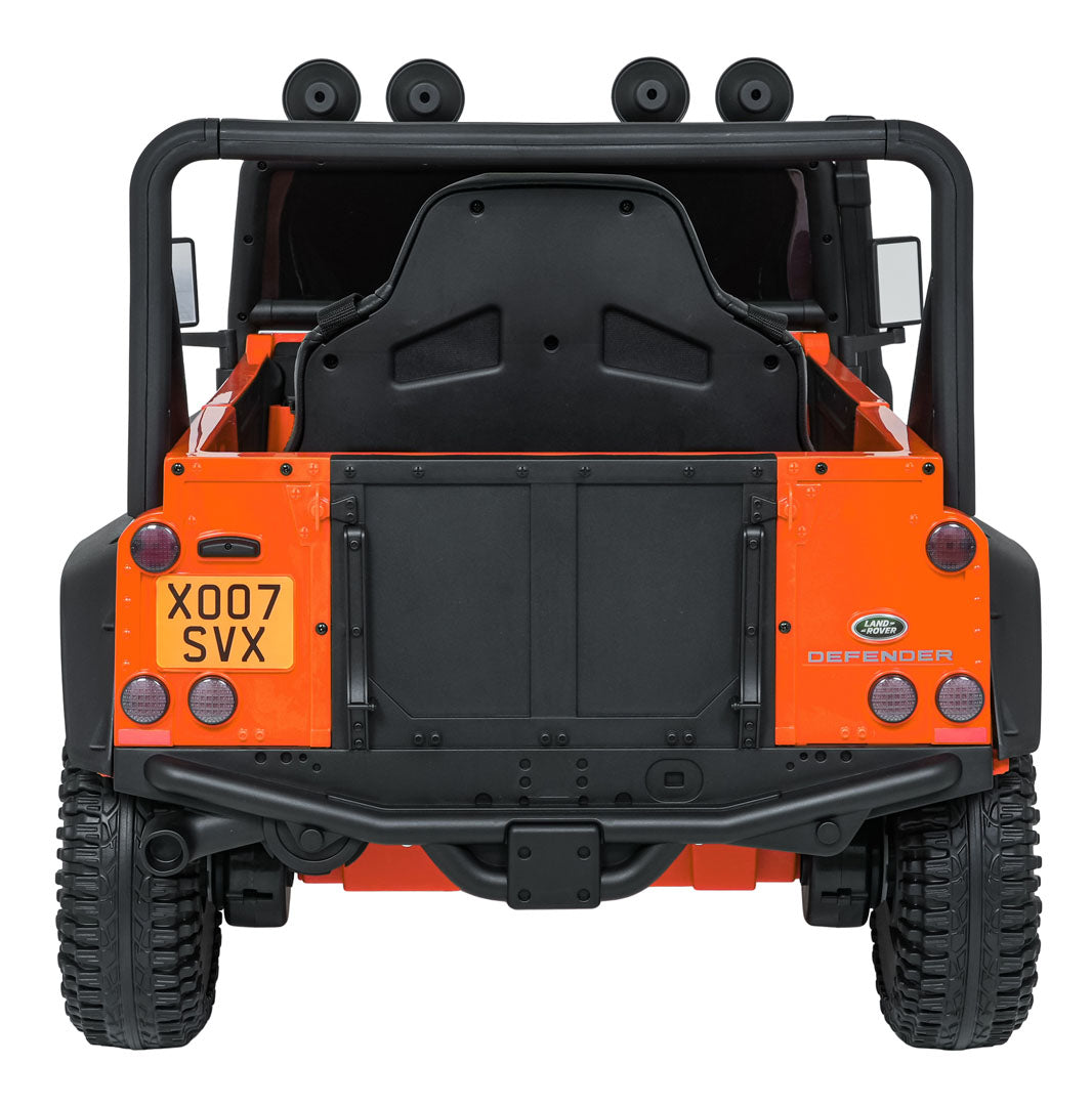 Elektrické autíčko Land Rover Defender 110 SVX Concept oranžová